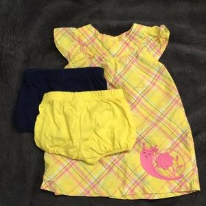 Summer dress with bottoms